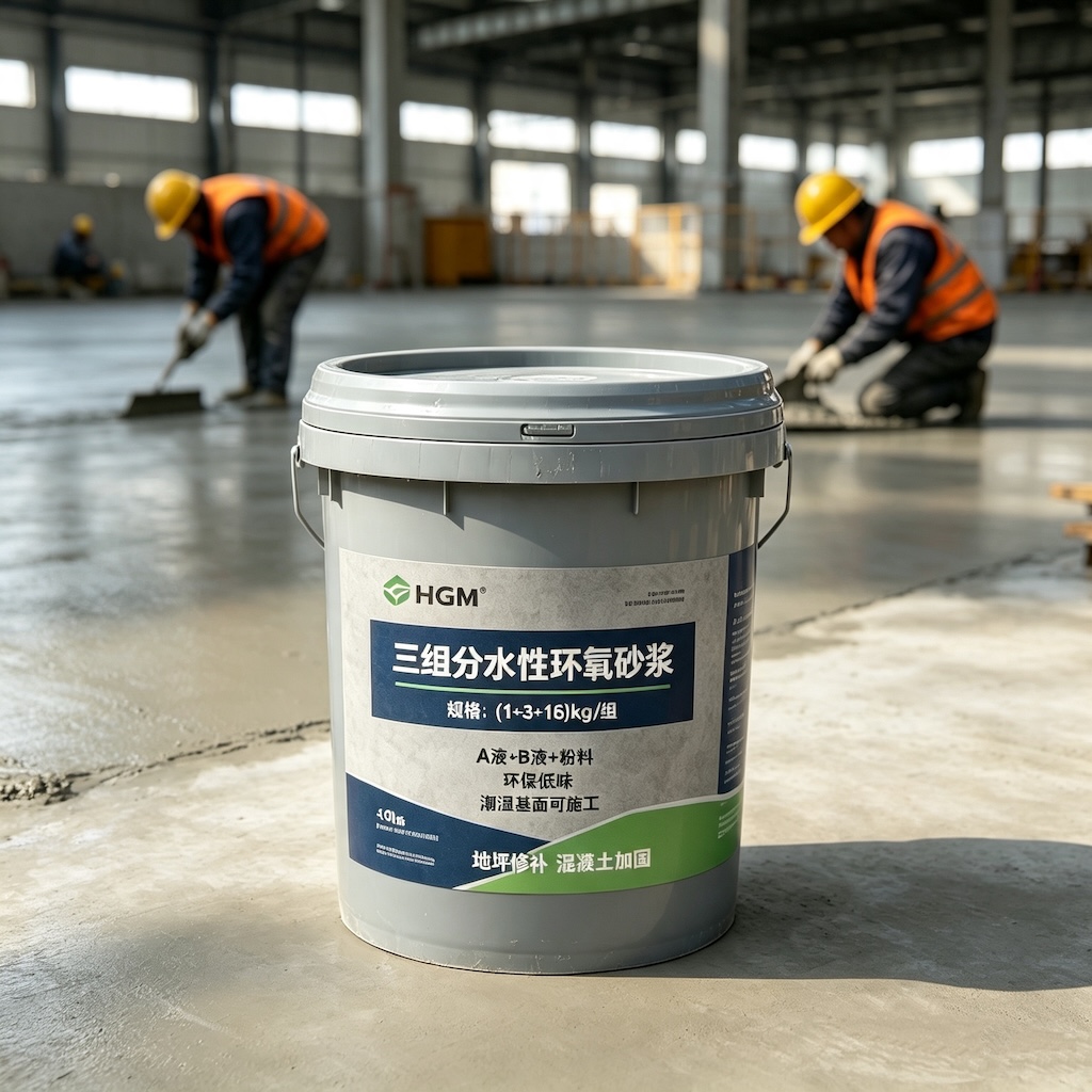 自贡三组份水性环氧砂浆